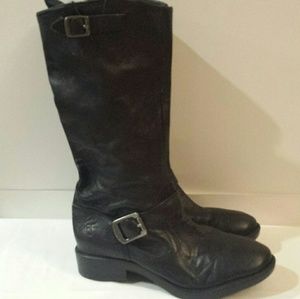 COPY - FRYE YOUTH LEATHER BOOTS